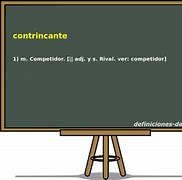 Image result for contrincante