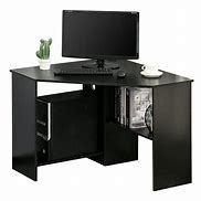 Image result for Small Black Computer Desk