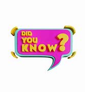 Image result for Did You Know Clip Art