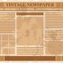 Image result for Vintage Western Newspaper Blank
