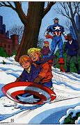 Image result for Captain America Christmas Fan Art