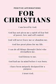 Image result for Christian Words of Affirmation