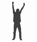 Image result for Silhouette of Man and Woman Celebrating Victory