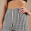 Image result for Black and White Striped Pants