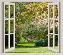 Image result for Looking Out Window Frame Art