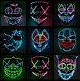 Image result for Scary Neon Mask