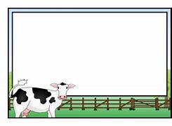 Image result for Cow Clip Art Picture Border