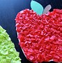Image result for Tissue Paper Apple Craft