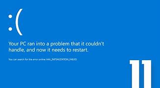 Image result for Blue Screen Windows Has Encountered a Problem