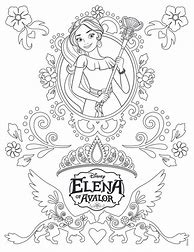 Image result for Princess Elena of Avalor Coloring