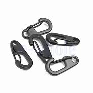 Image result for Stainless Steel Snap Clips Elastic Spring