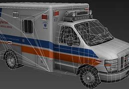 Image result for Blocky Ambulance 3D Model