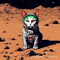 Image result for Martian Cat Image Edit