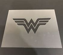 Image result for Wonder Woman Logo Stencil