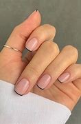 Image result for French Tip Nails with Flowers