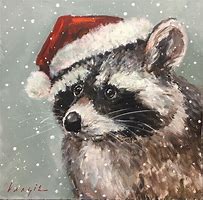 Image result for Christmas Animal Art