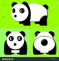 Image result for Cartoon Panda Side View