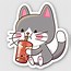Image result for Corgi Cartoon Picture with Drink