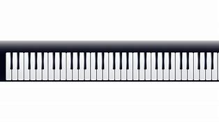 Image result for Blank Piano Keyboard