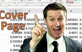 Image result for Excel Cover Page Template
