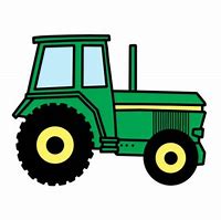 Image result for Cartoon Tractor Drawing