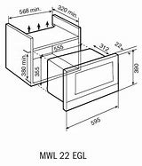 Image result for Countertop Microwaves Cabinet Depth