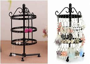 Image result for Rotating Metal Earring Display