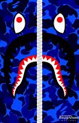 Image result for Blue BAPE Shark Desktop Wallpaper