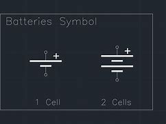 Image result for Battery Symbol in Circuit