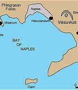 Image result for Pompeii Vesuvius Map