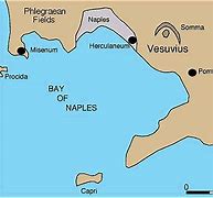 Image result for Mount Vesuvius Location Map