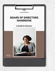 Image result for Board Manual Template