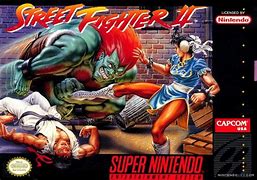 Image result for Street Fighter 2 NES Art