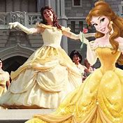 Image result for Disney Princess Belle Sparkle Dolls