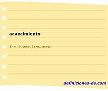 Image result for acaec8miento