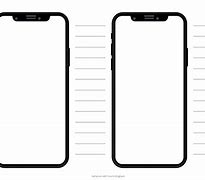 Image result for Actual Size iPhone X. Back Template