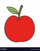 Image result for Easy Cartoon Apple