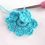 Image result for Crochet Blooming Flower Pillow Pattern