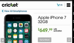 Image result for iPhone 7 Cricket Wireless