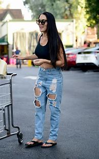 Image result for Nikki Bella Jeans Black