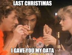 Image result for Wham Last Christmas Meme