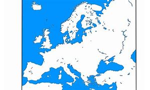 Image result for Clear Map of Europe Blank