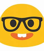 Image result for Nerd Emoji with Hair