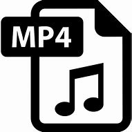Image result for MP4 MP3 Icon