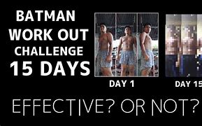 Image result for Batman 30-Day Challenge