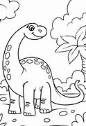 Image result for Preschool Dinosaur Coloring Pages
