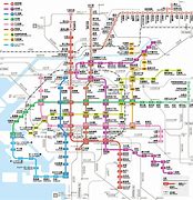 Image result for Osaka City Map Tourist Simple