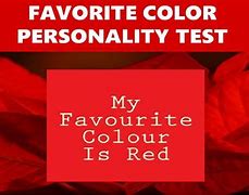 Image result for Favorite Color Red