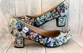 Image result for Harley Quinn Shoes