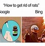Image result for Google Page 2 Bing Meme